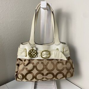 Coach 2010 OP art shoulder bag